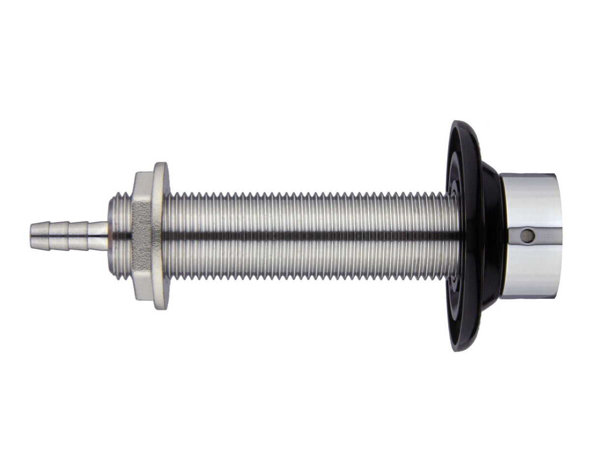 4-1/8" Stainless Steel Nipple Shank - 3/16" I.D. Bore